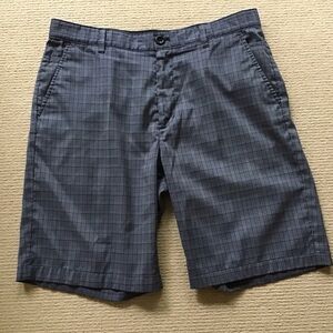 Greg Norman Collection Men's Plaid Flat-Front Shorts